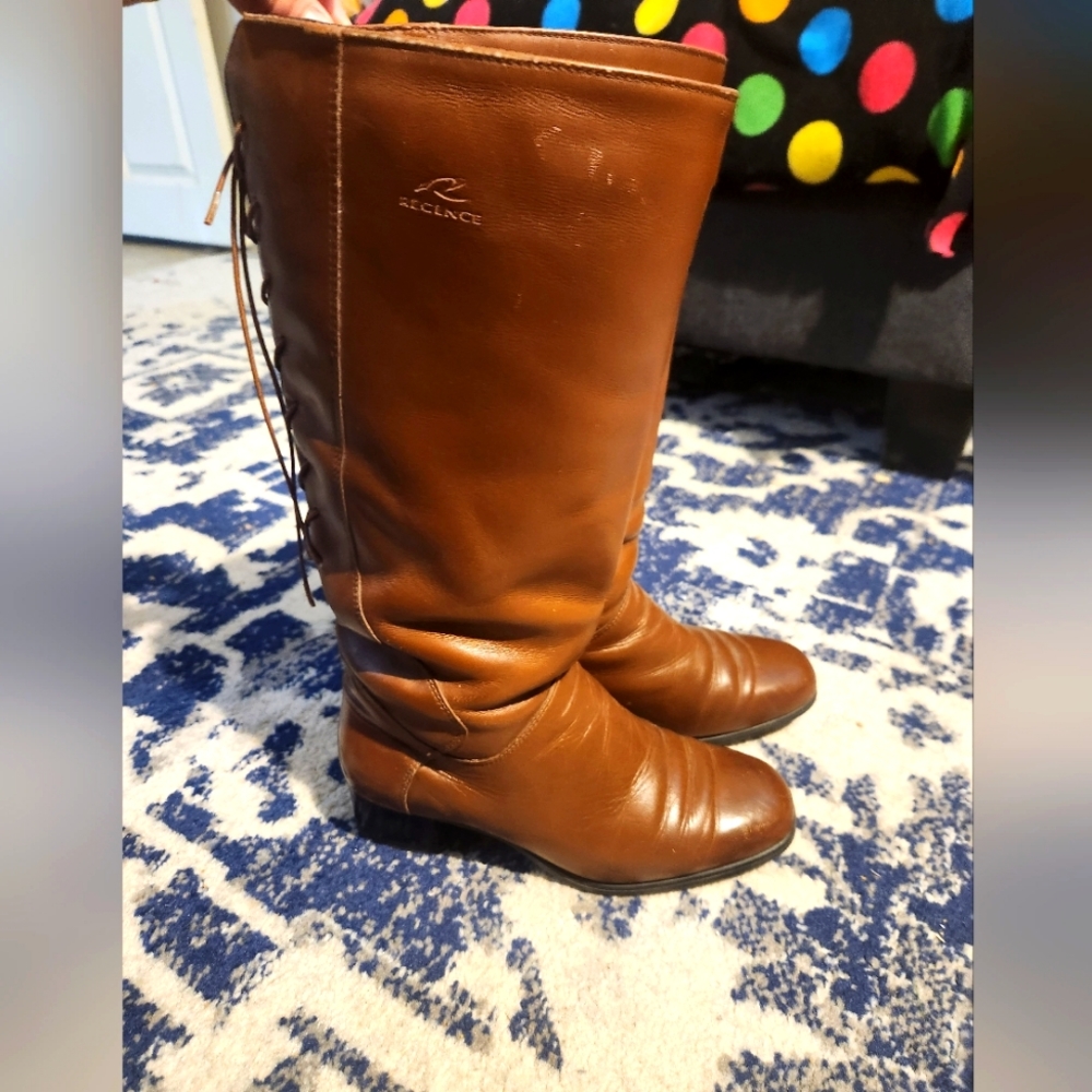 Regence Leather Boots - Women Size 7.5